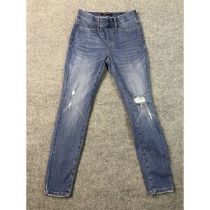 Judy Blue Skinny Jeans Women's Size 5/27 Medium Wash Distressed stretch Denim